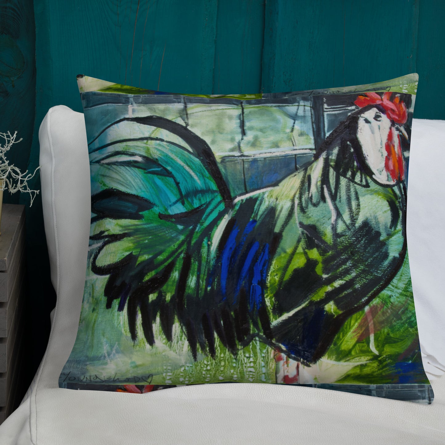 Tribute to Heritage Poultry Premium Pillow