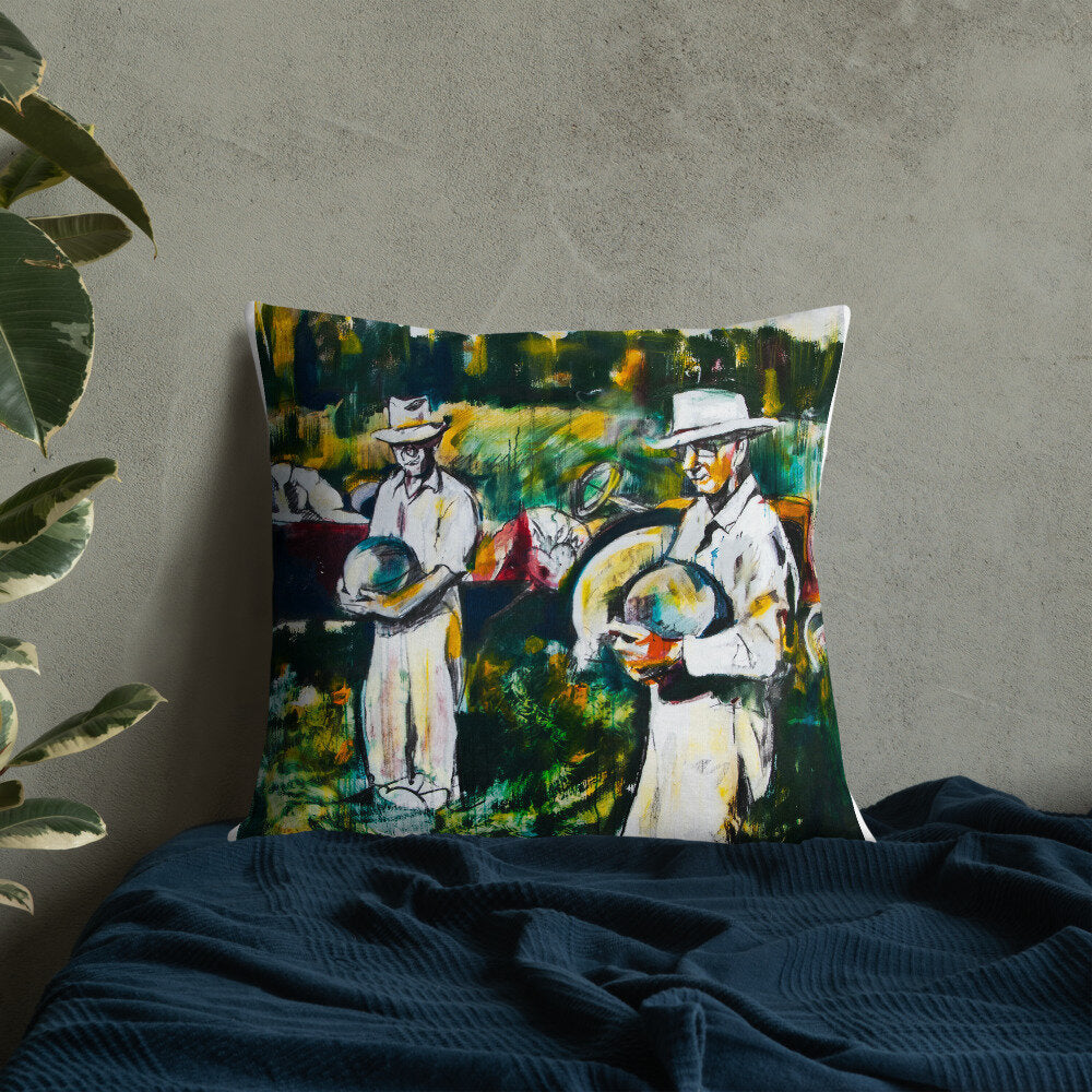 Vintage Farmers Premium Pillow