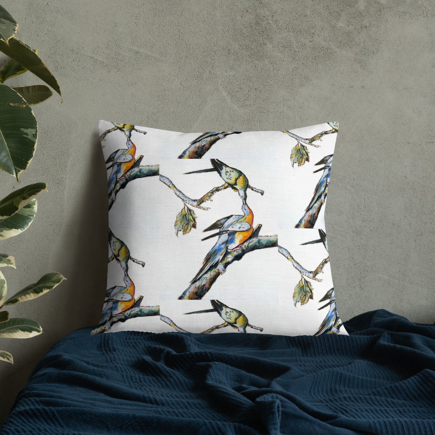 Passenger Pigeons Premium Pillow