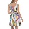 Vibrant Cotton Skater Dress