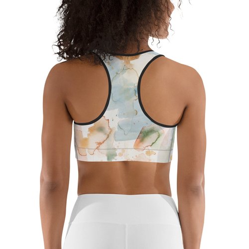 Watercolor Sports bra