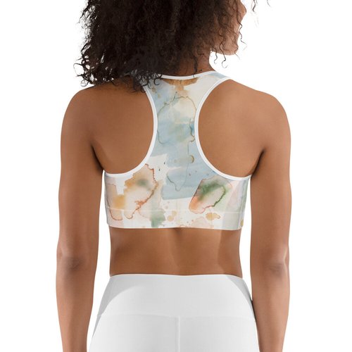 Watercolor Sports bra