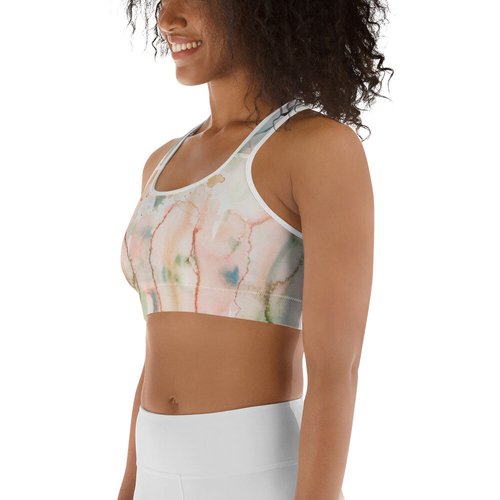 Watercolor Sports bra