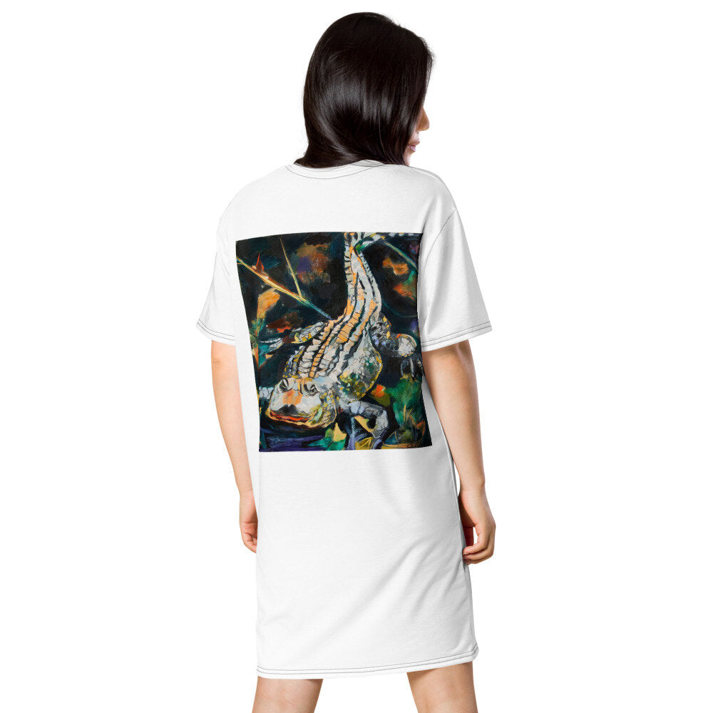 Fierce Gator T-shirt dress