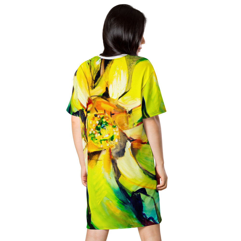 Bosco Sunflower T-shirt dress