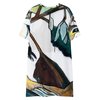 Magnolia with Yellowthroats T-shirt dress