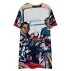 Vintage Coffee Drinkers T-shirt dress