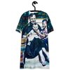 Vintage Mother with Children Collage T-shirt dress