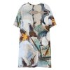 Square Vintage Cotton Collage T-shirt dress