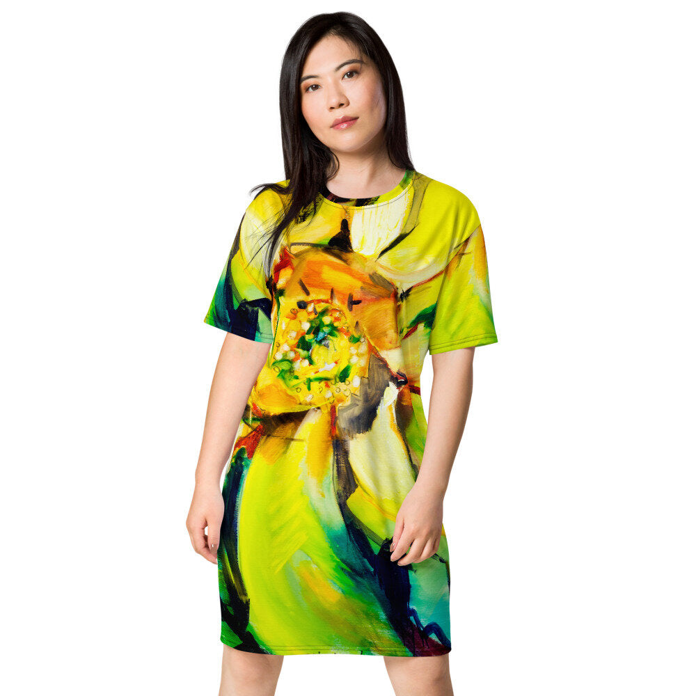 Bosco Sunflower T-shirt dress