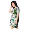 Veronese Magnolia Pattern T-shirt dress