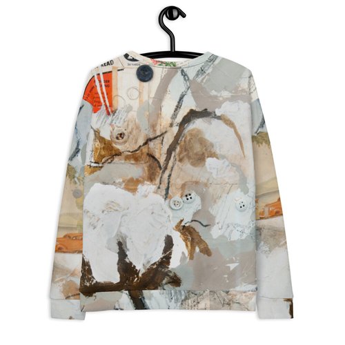 Vintage Cotton Collage Unisex Sweatshirt