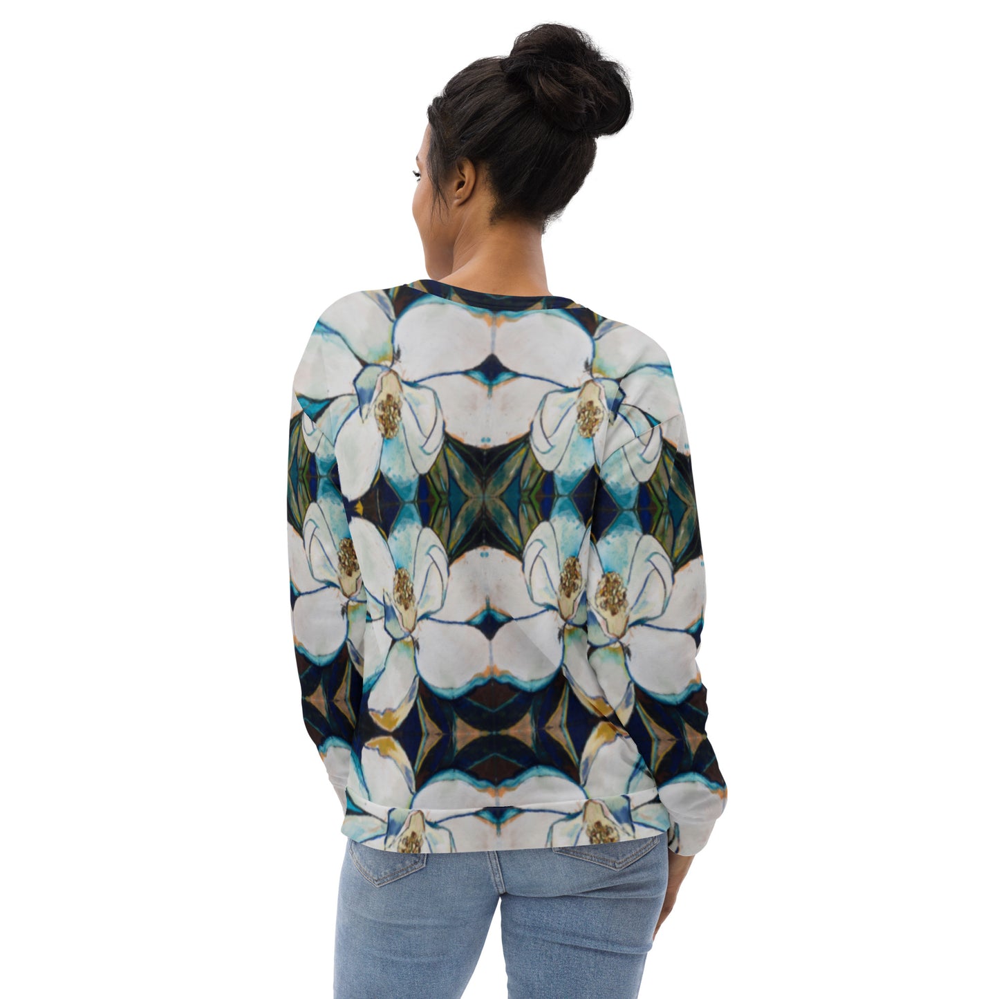 Indigo Magnolia Unisex Sweatshirt