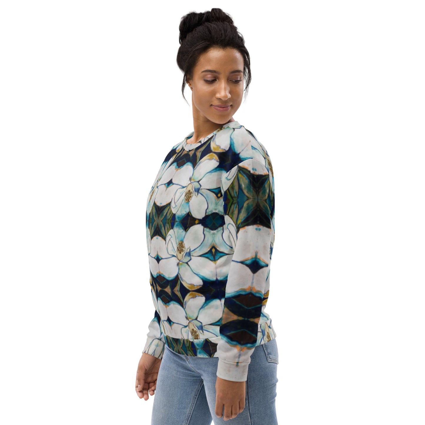 Indigo Magnolia Unisex Sweatshirt