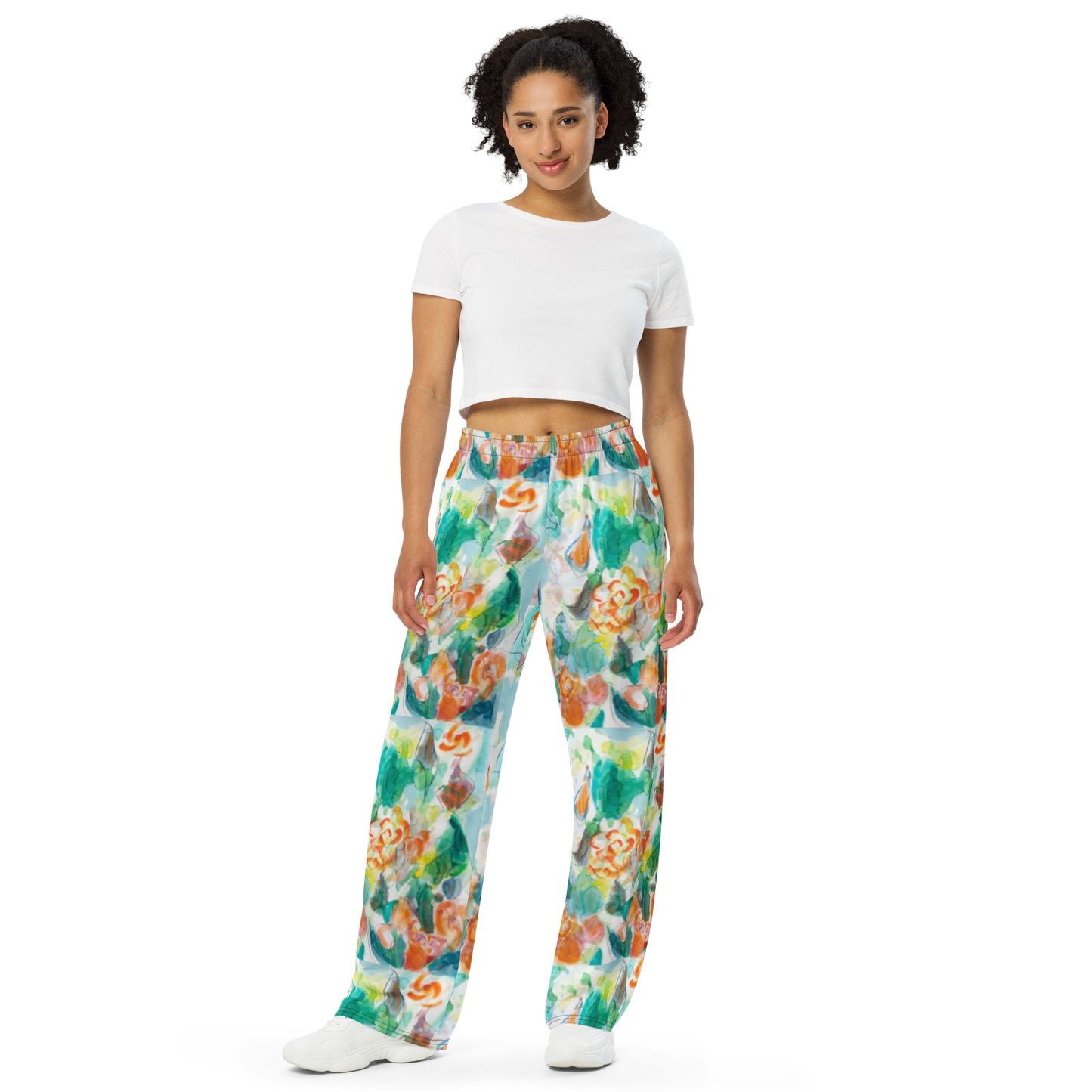 Tree of Life (10) All-over print unisex wide-leg pants