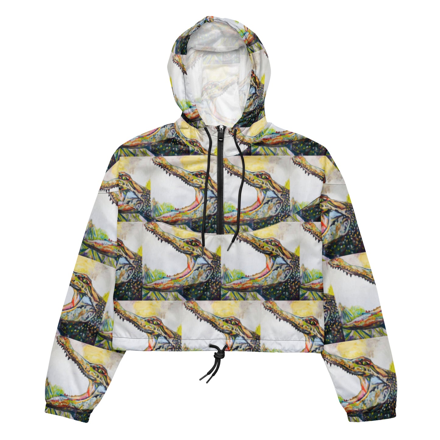 Big Mouth Gator Women’s cropped windbreaker