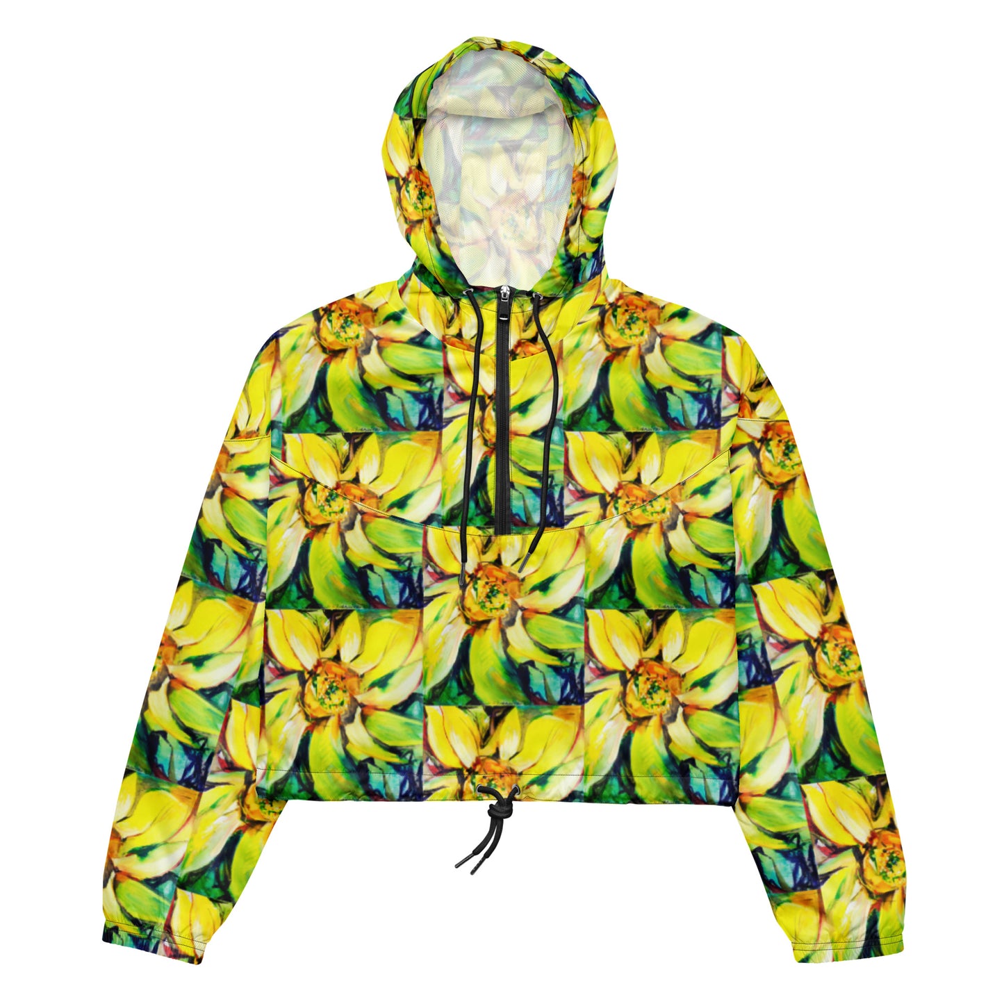 Bosco 🌻 Sunflower Women’s cropped windbreaker