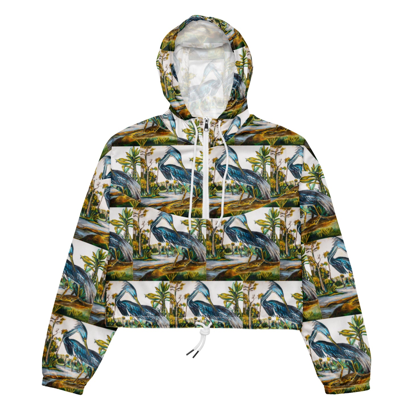 Blue Heron Women’s cropped windbreaker