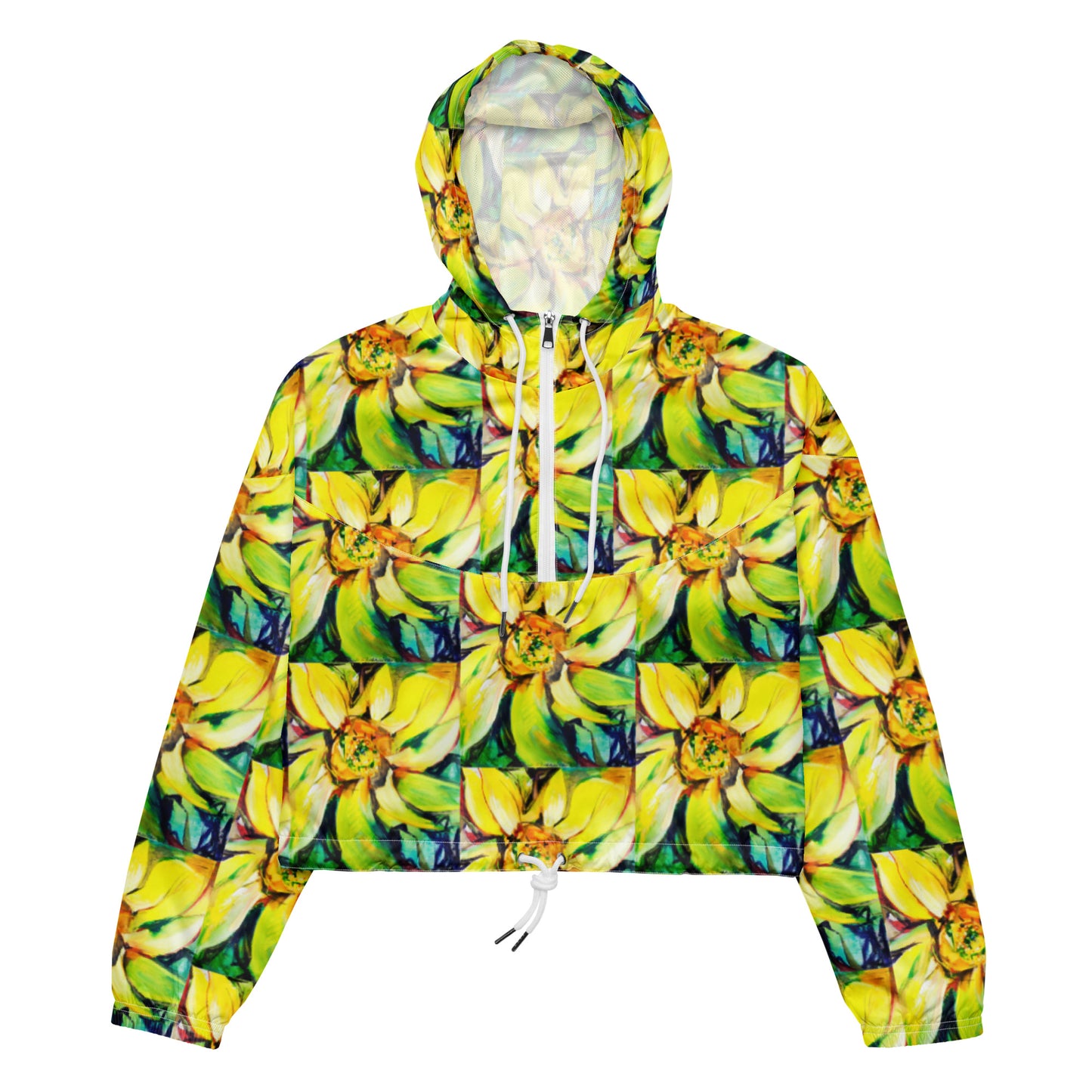 Bosco 🌻 Sunflower Women’s cropped windbreaker