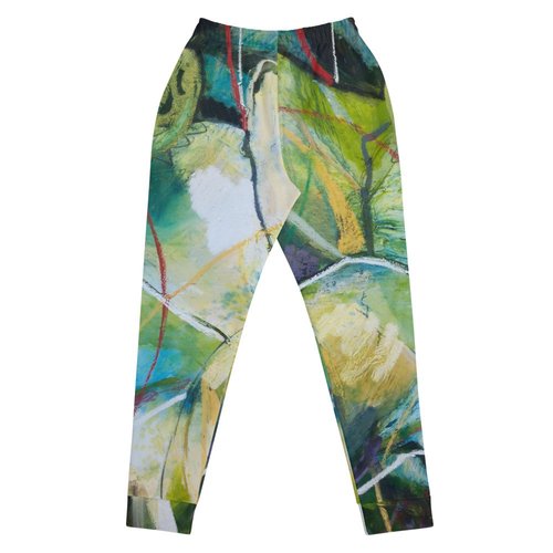 Abstract Magnolia Women's Joggers