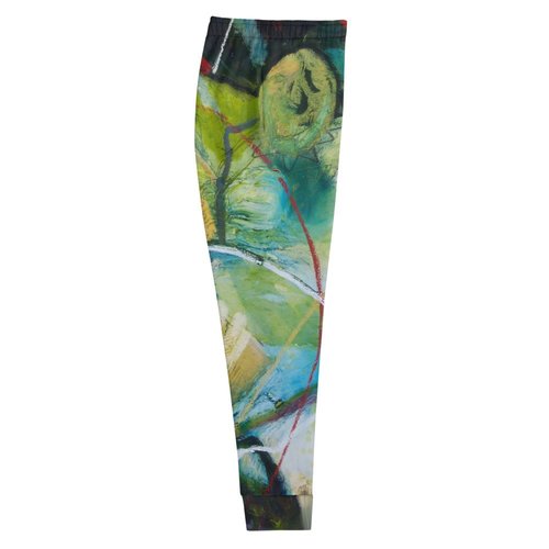 Abstract Magnolia Women's Joggers