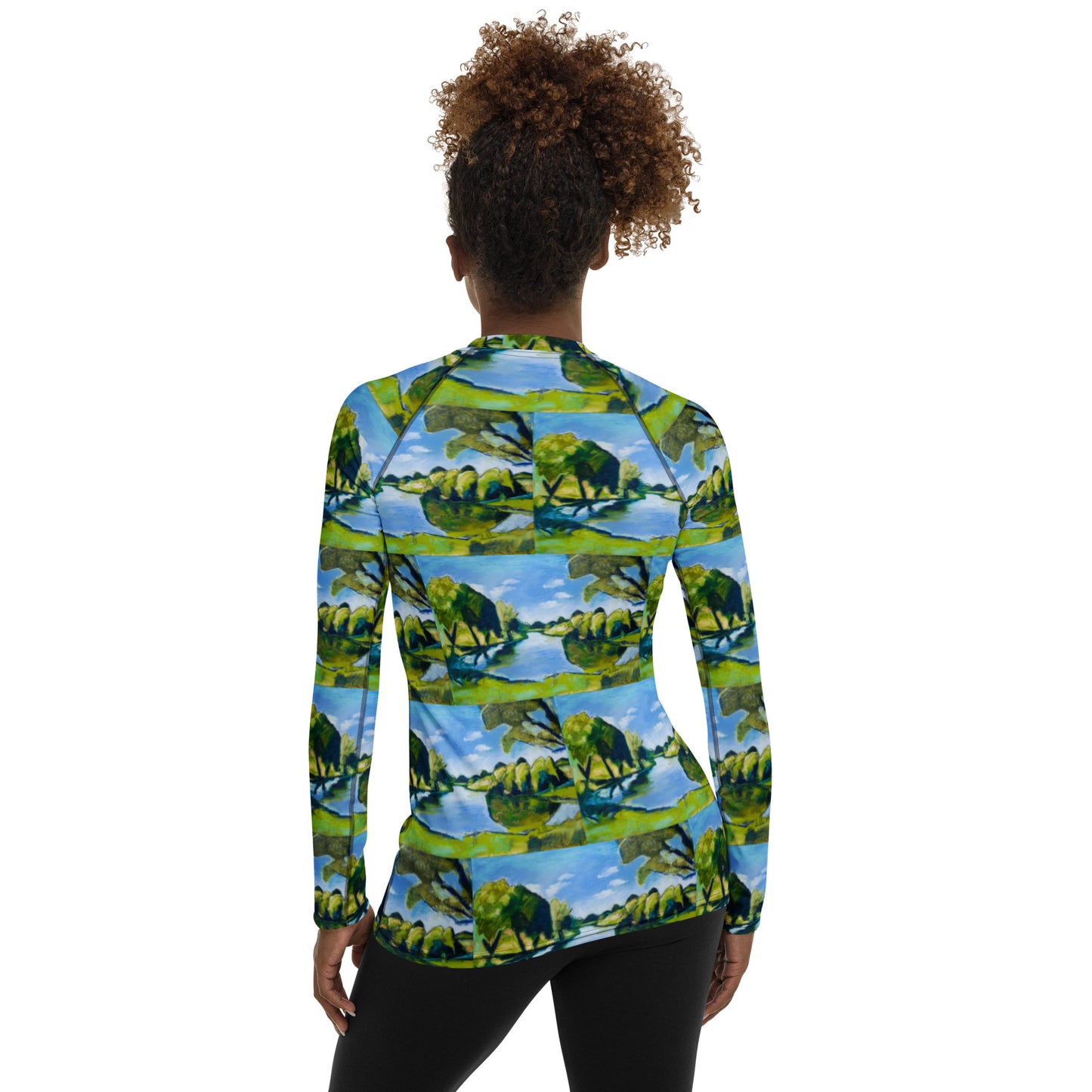 Tranquil Lake Women's Rash Guard