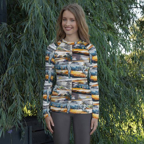 Lazy Gator Women's Rash Guard