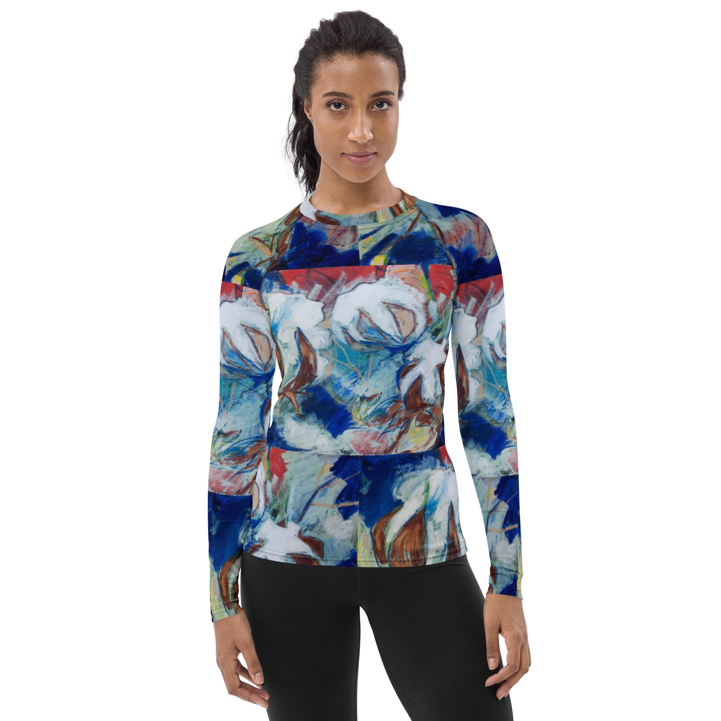 Tribute to Cotton Women's Rash Guard