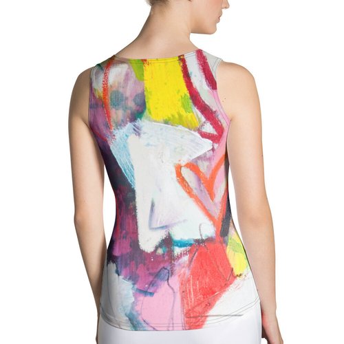 Zinnias II Sublimation Cut & Sew Tank Top