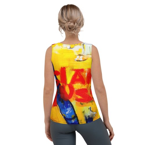 Louisiana Hussy II Sublimation Cut & Sew Tank Top