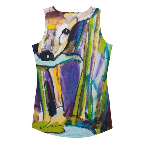 Deer with Lily pads Sublimation Cut & Sew Tank Top