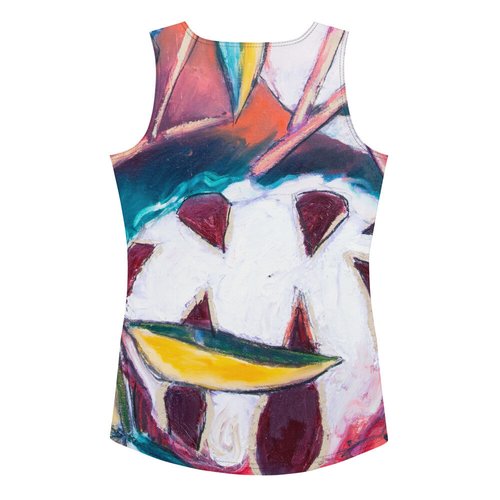 Fiesta Cotton Sublimation Cut & Sew Tank Top