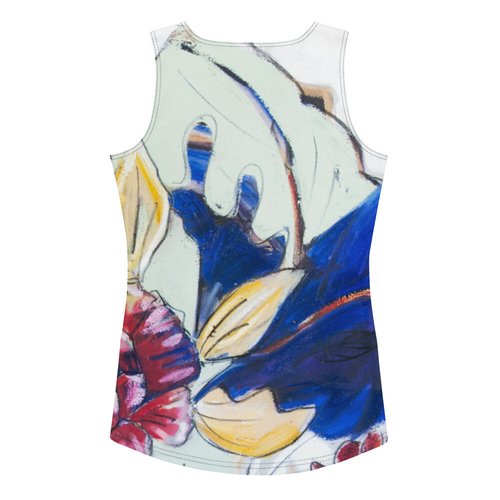 Tobacco Leaf II Sublimation Cut & Sew Tank Top