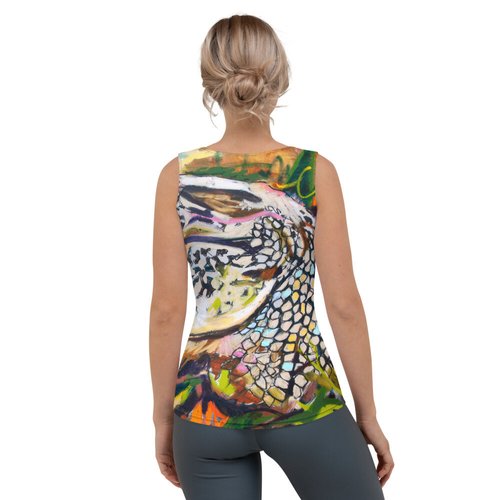 Groovy Gator Sublimation Cut & Sew Tank Top