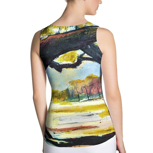 Square Tree of Life Sublimation Cut & Sew Tank Top