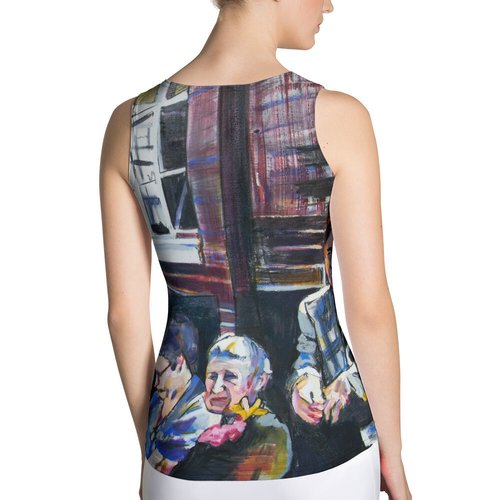 Vintage Carnival Sublimation Cut & Sew Tank Top