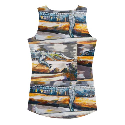 Lazy Gator Sublimation Cut & Sew Tank Top