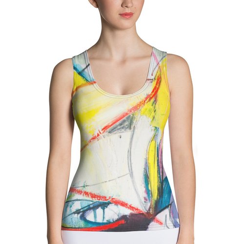 Zinnias II Sublimation Cut & Sew Tank Top