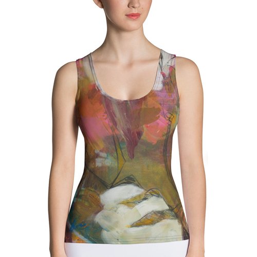 Indian Cotton Sublimation Cut & Sew Tank Top