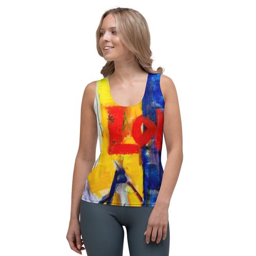 Louisiana Hussy II Sublimation Cut & Sew Tank Top