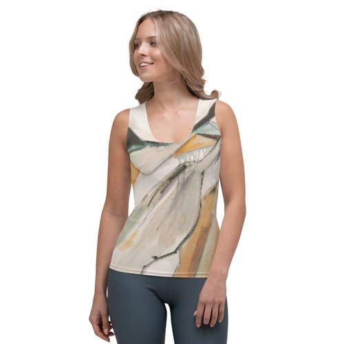 Soft Magnolia Sublimation Cut & Sew Tank Top