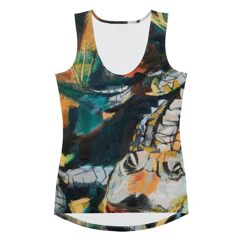 Fierce Gator Sublimation Cut & Sew Tank Top