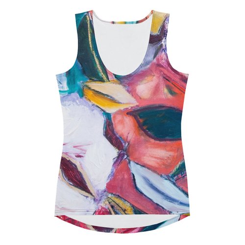 Fiesta Cotton Sublimation Cut & Sew Tank Top