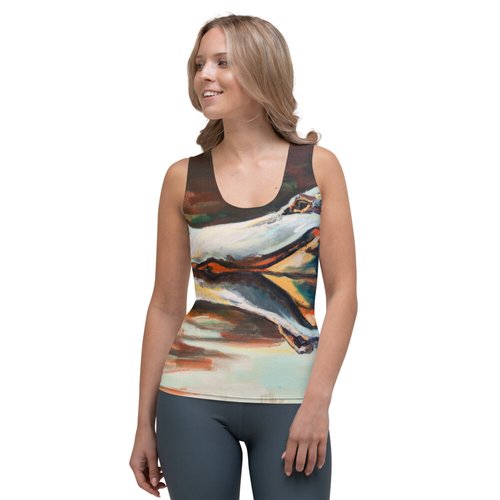 Smiling Gator Sublimation Cut & Sew Tank Top