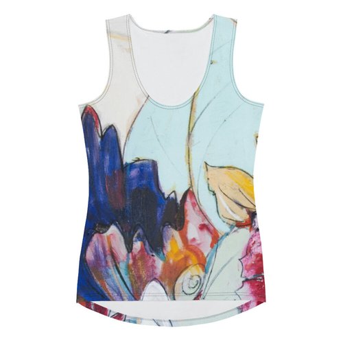 Tobacco Leaf II Sublimation Cut & Sew Tank Top