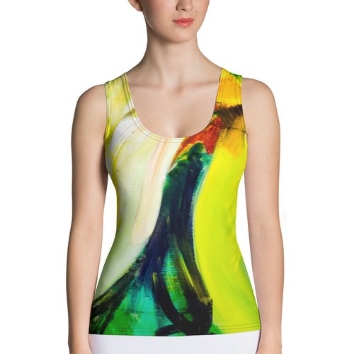 Bosco Sunflower Sublimation Cut & Sew Tank Top