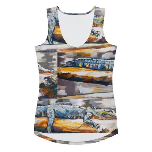 Lazy Gator Sublimation Cut & Sew Tank Top