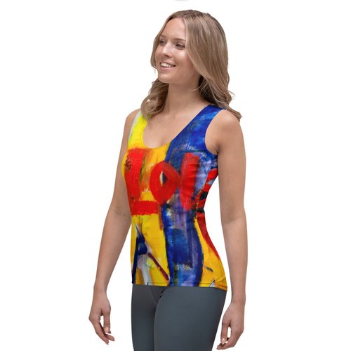 Louisiana Hussy II Sublimation Cut & Sew Tank Top