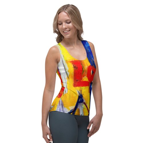 Louisiana Hussy II Sublimation Cut & Sew Tank Top