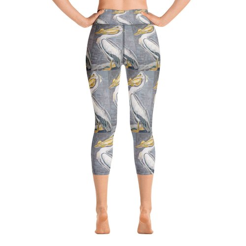 White Pelican Yoga Capri Leggings